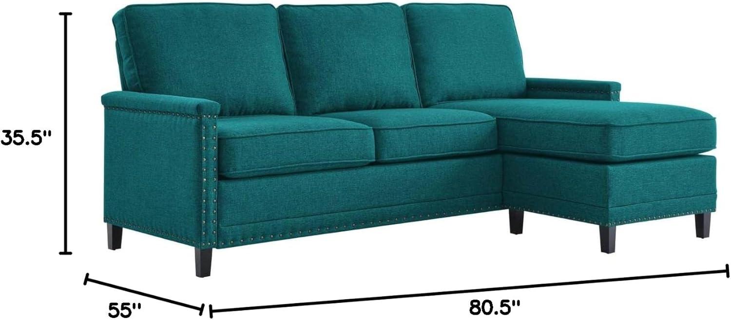 Ashton Upholstered Fabric Sectional Sofa - Modway