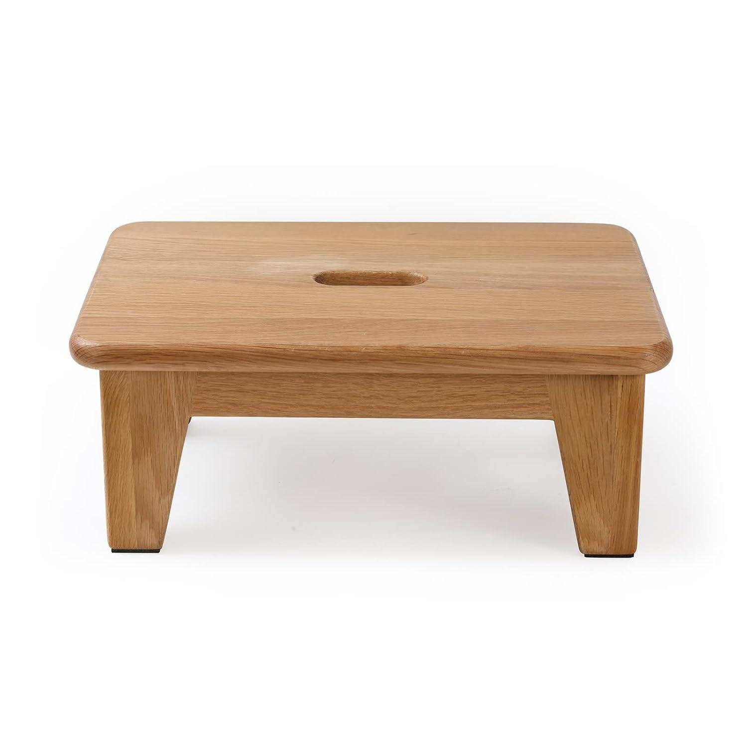 CONSDAN Oak Wood Step Stool