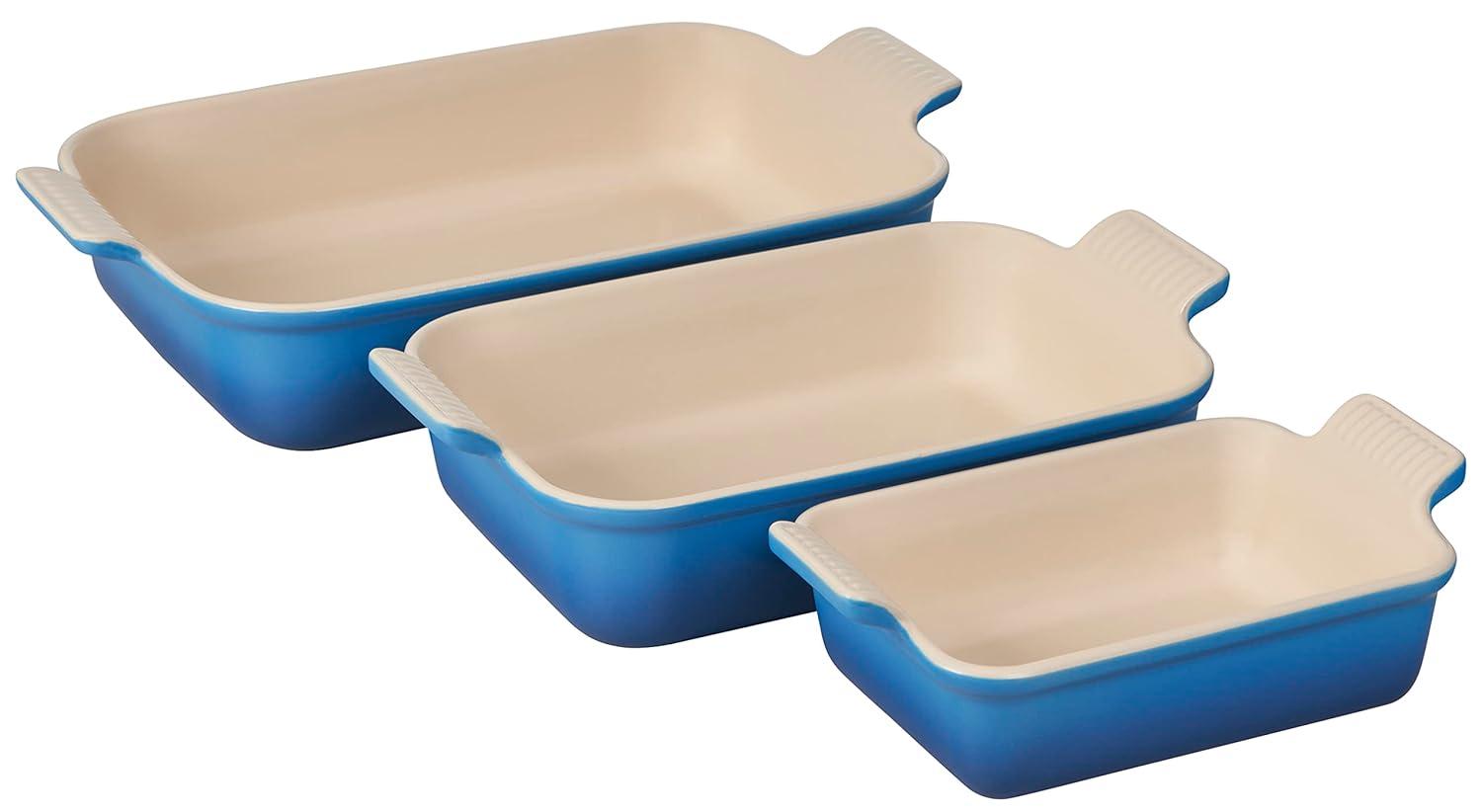 Le Creuset Le Creuset Stoneware 3 Piece Baking Dishes