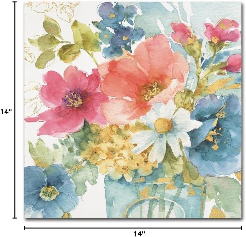 Trademark Fine Art -Lisa Audit 'My Garden Bouquet II' Canvas Art - 14''x14''