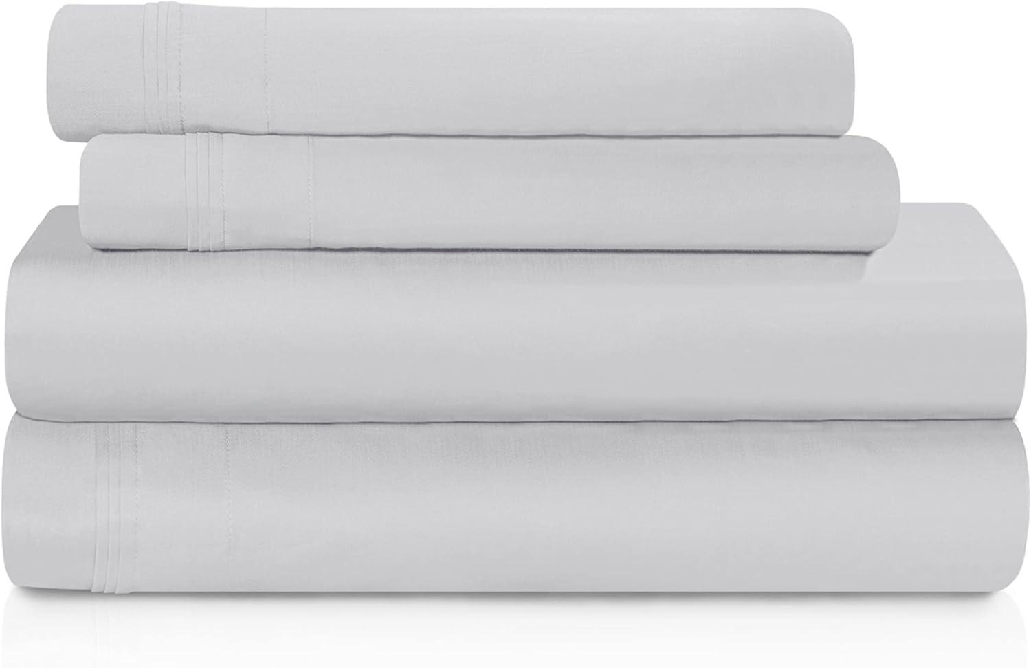 King Platinum Egyptian Cotton Deep Pocket Sheet Set