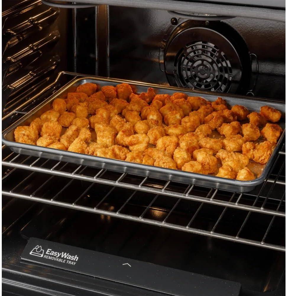GE 30" Slide-In Electric Convection Range