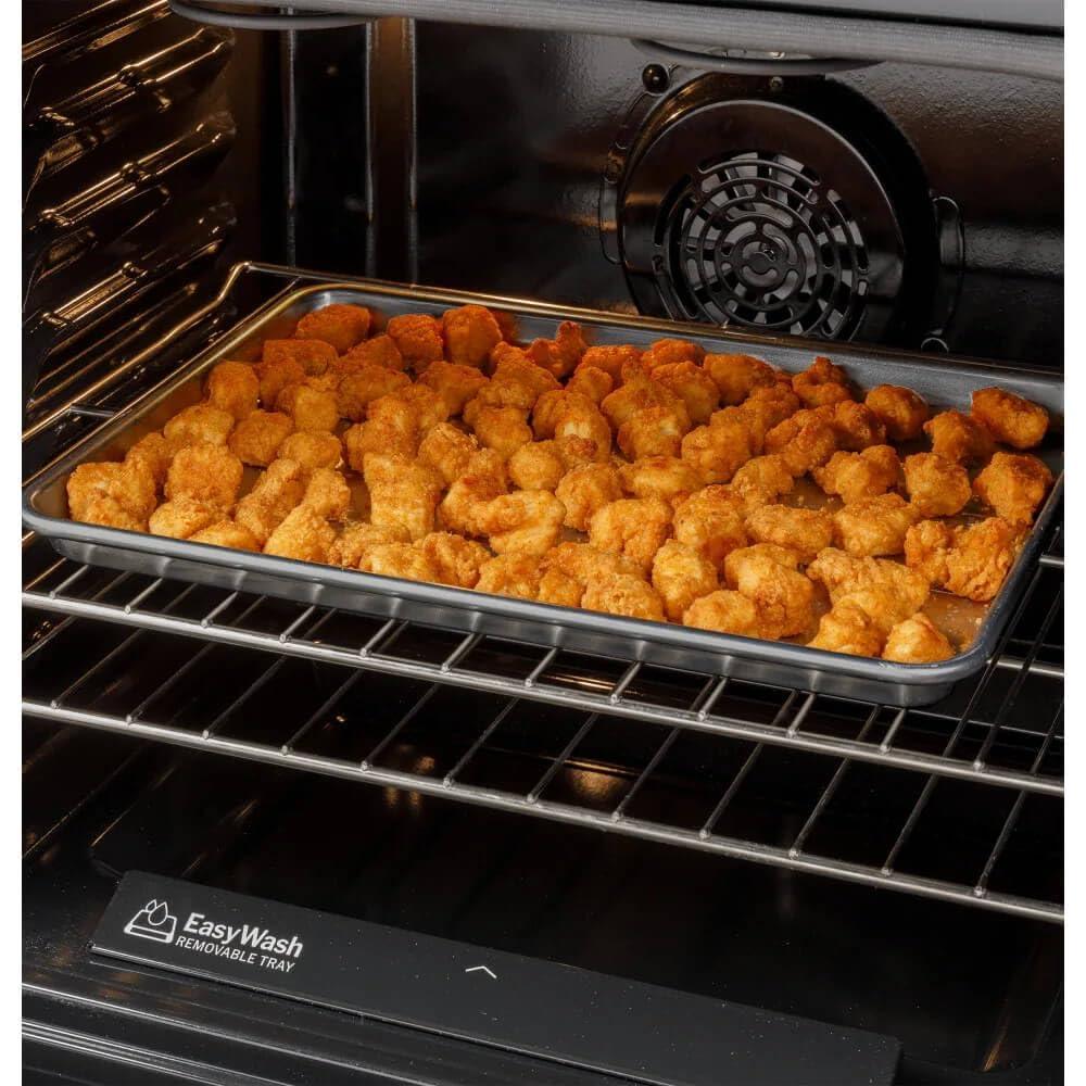 GE 30" Slide-In Electric Convection Range