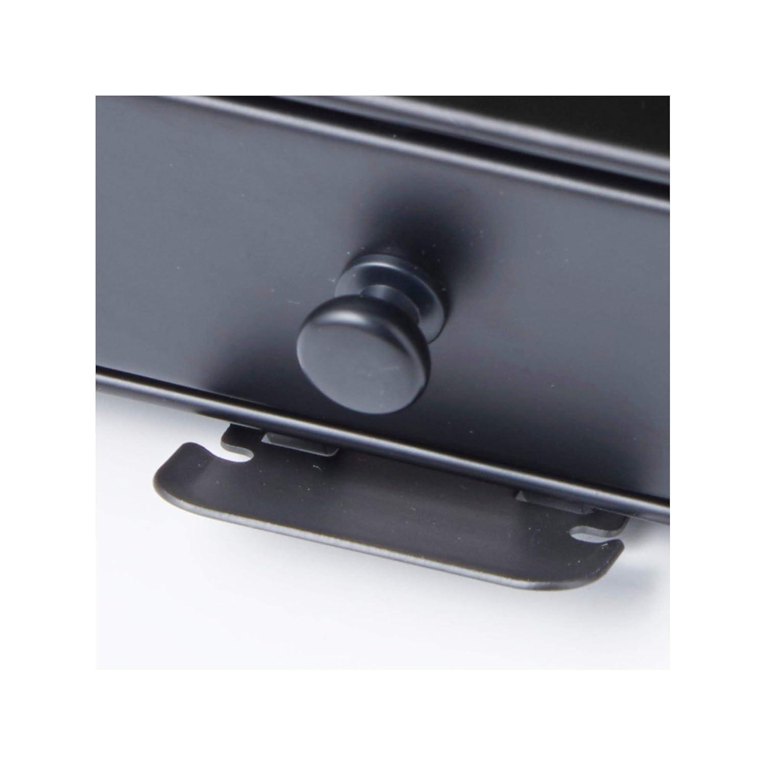 Nifty Solutions Rolling Coffee Pod Drawer – Compatible with K-Cups, 36 Pod Capacity, Black