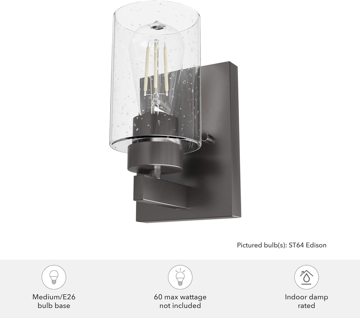 Hartland Aluminum Metal Armed Wall Sconce