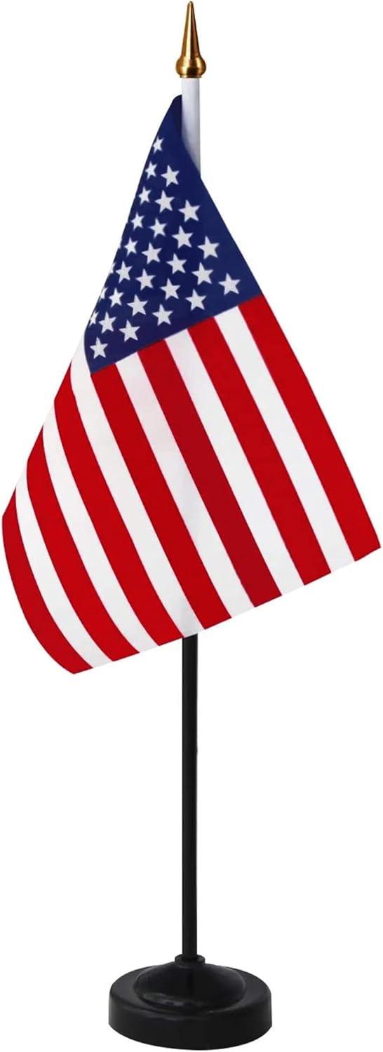 Double Sided Polyester Independence Day Flag Set