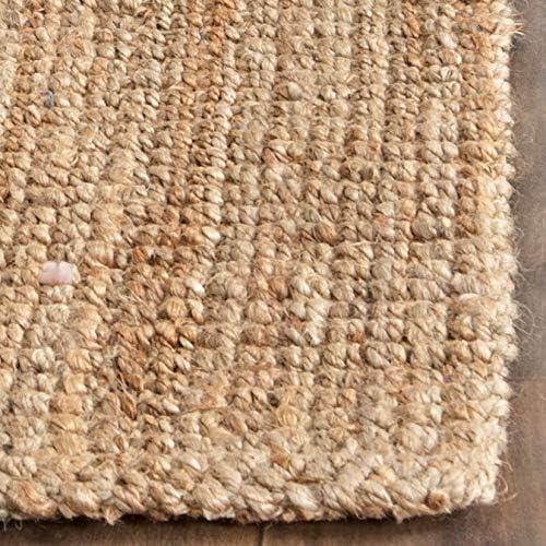 Handwoven Serenity Natural Jute 5' x 8' Area Rug