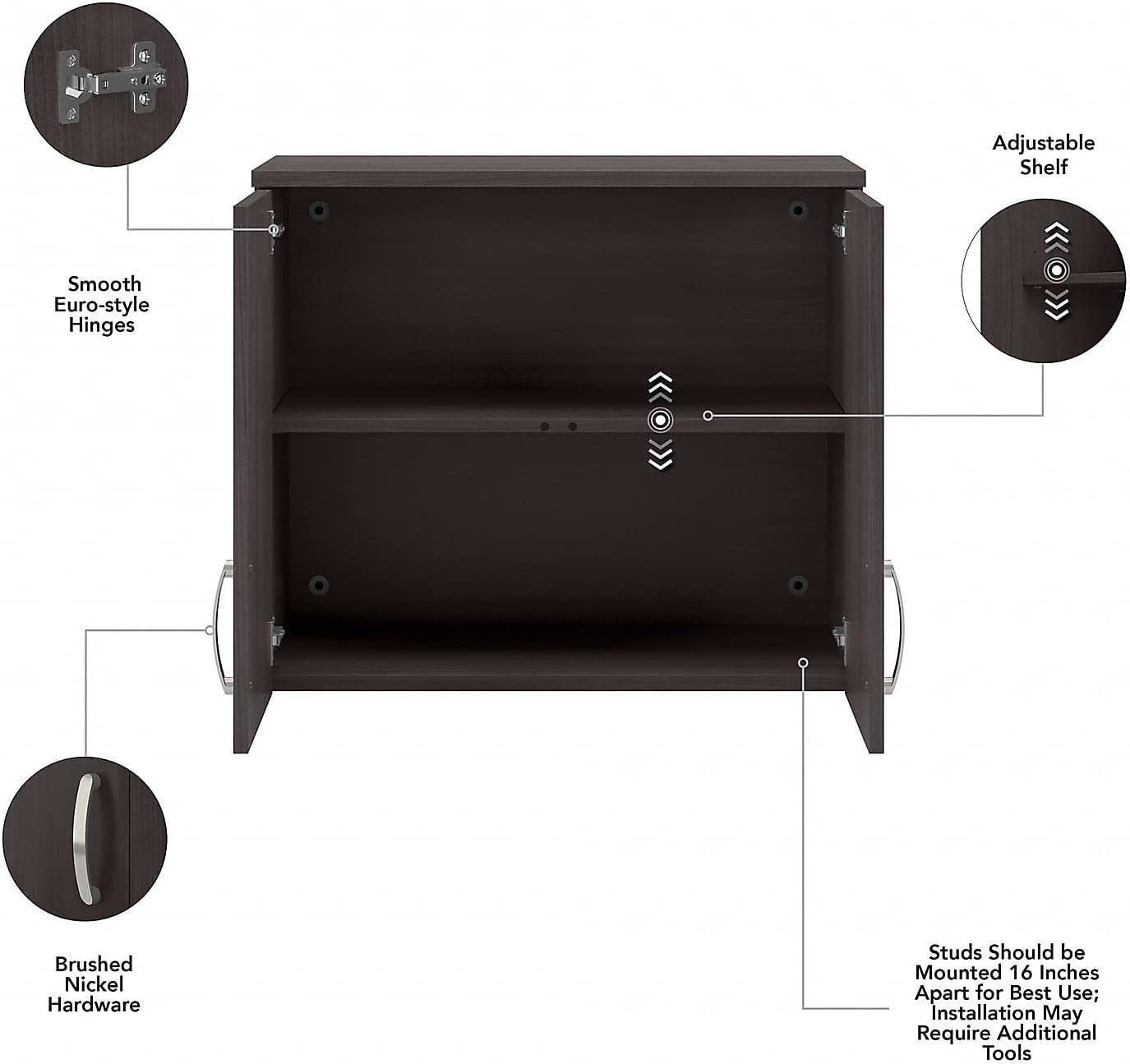 Universal Storage 28.5'' Wide 2 - Shelf Storage Cabinet