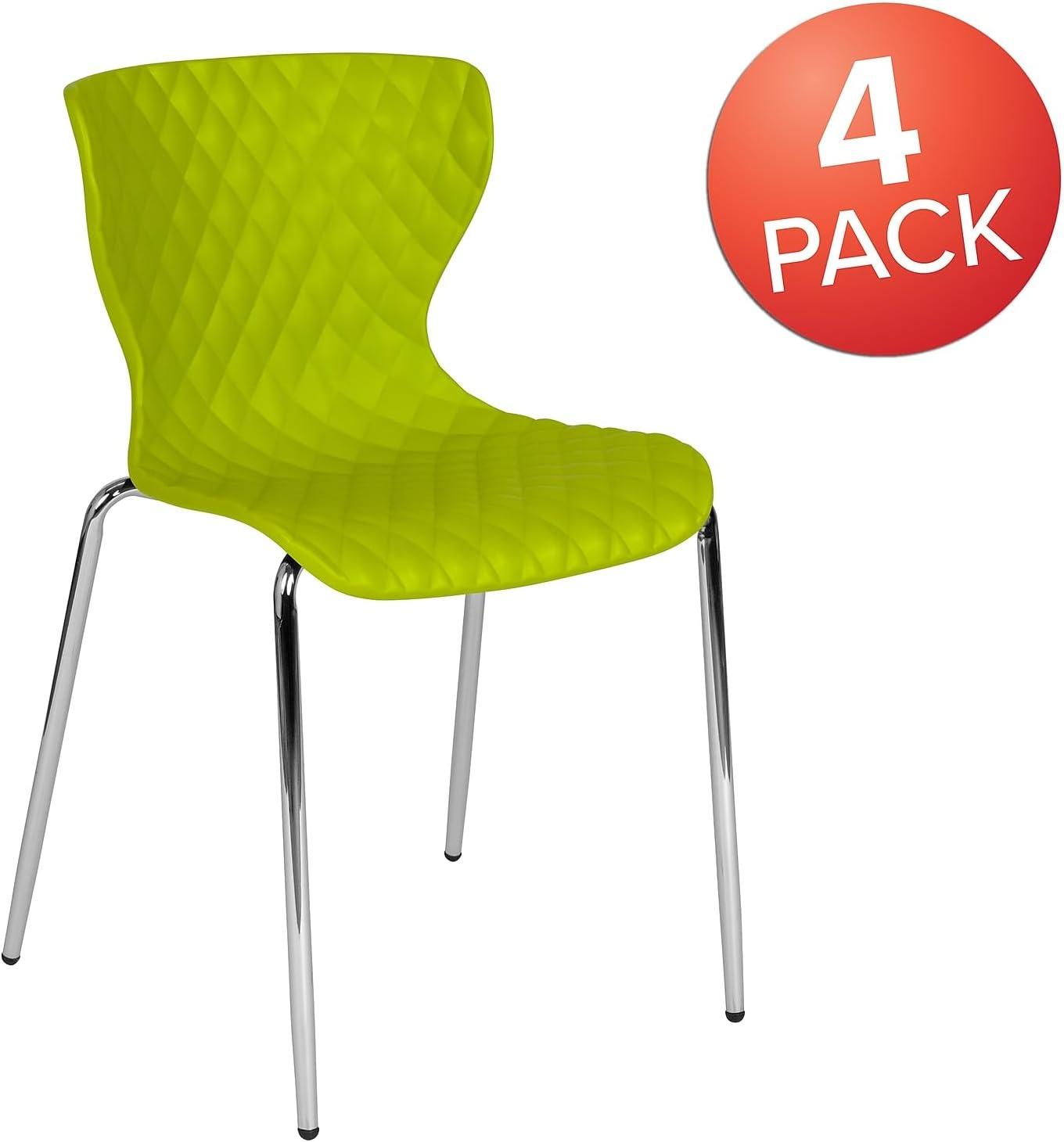 Lowell Contemporary Design Plastic Stack Chair