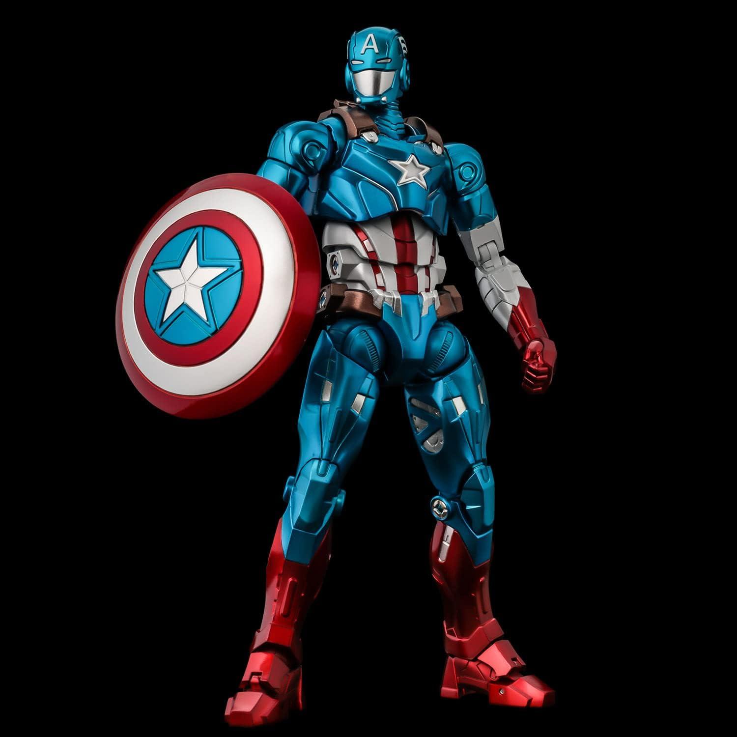 Marvel Captain America Collectible Action Figure (Fighting Armor)