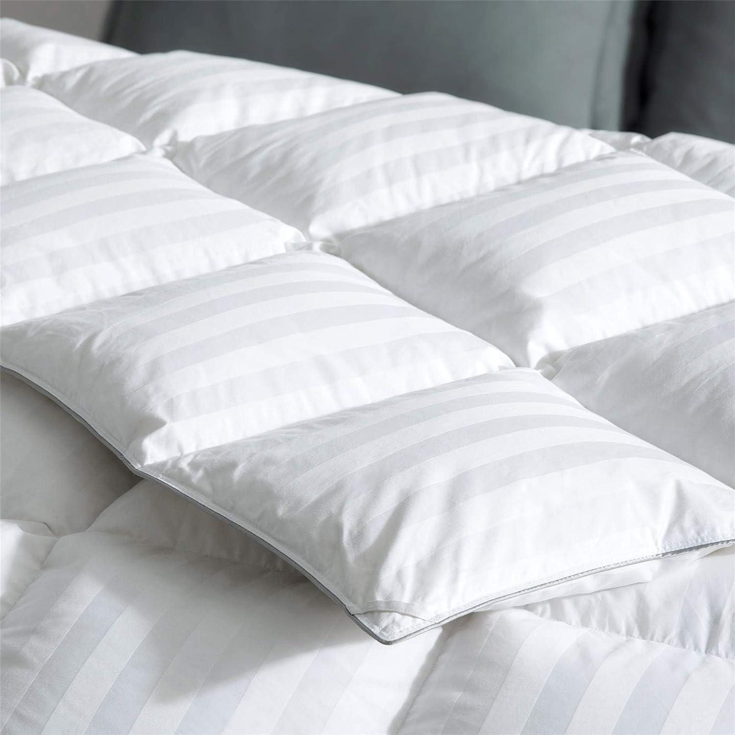 Peace Nest 600 Fill Power Goose Down and Feather All Season Comforter Duvet Insert