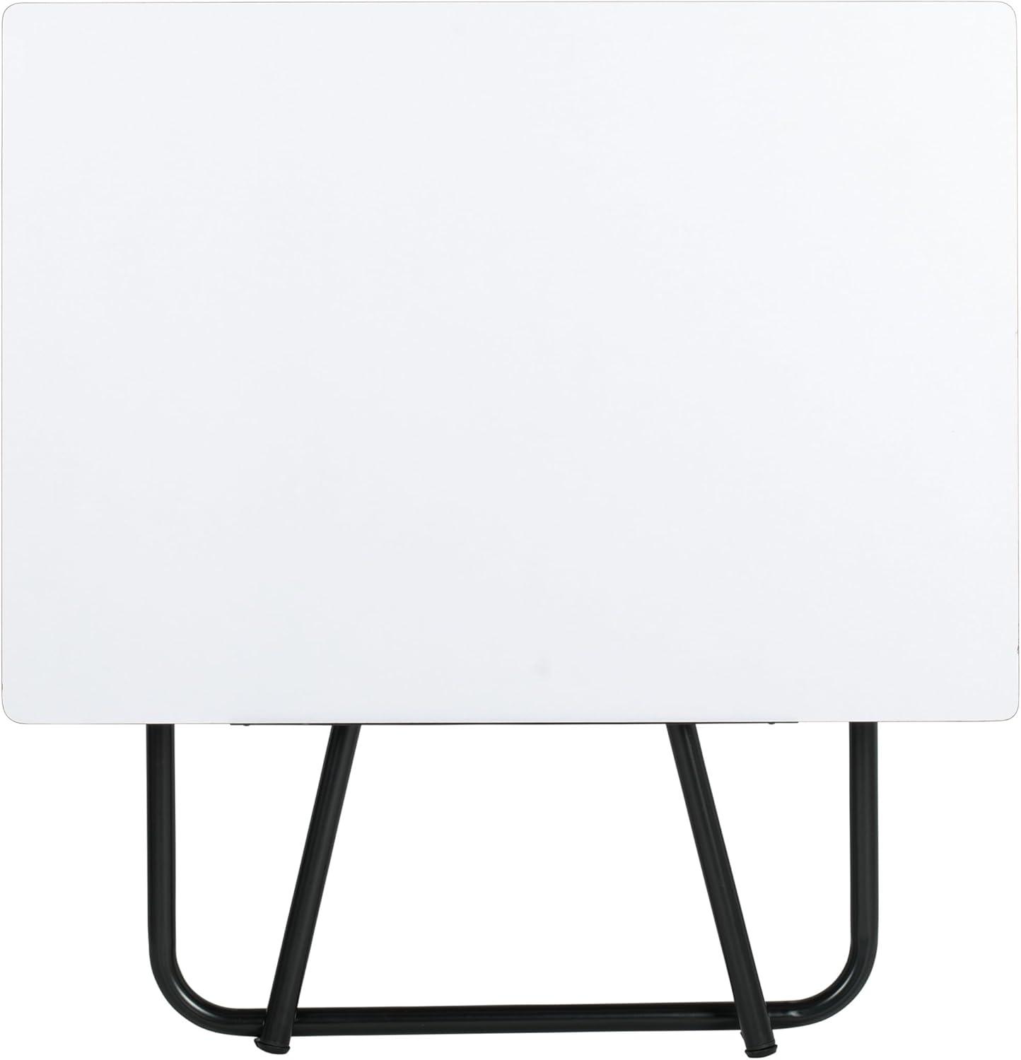 Ultima 42'' Black and White Adjustable Drafting Table