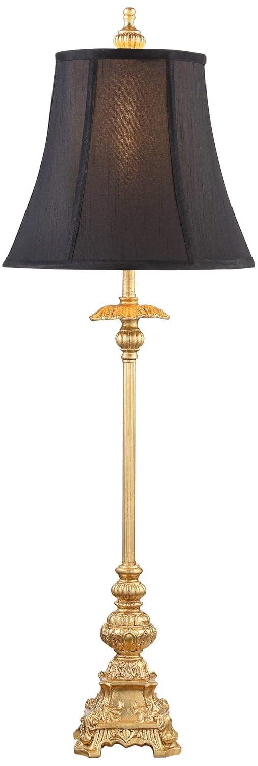 Regency Hill Juliette 36 1/2" Tall Skinny Large Buffet Traditional End Table Lamps Set of 2 Brown Light Bronze Finish Living Room Bedroom Bedside