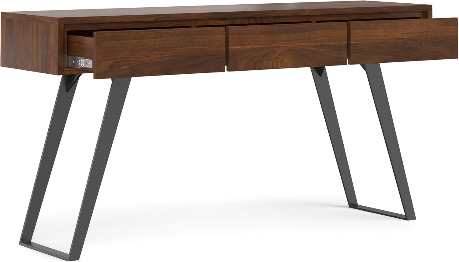 Lowry 60'' Solid Wood Top Console Table