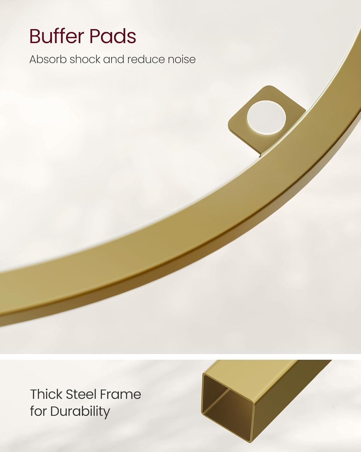 HOOBRO 5-Tier Corner Shelf Stand, Black Corner Bookshelf, Tempered Glass Shelves, Bathroom Organizer, Corner Plant Stand, for Living Room, Study, Balcony, Home Office, Modern Style, Black BK15CJ01