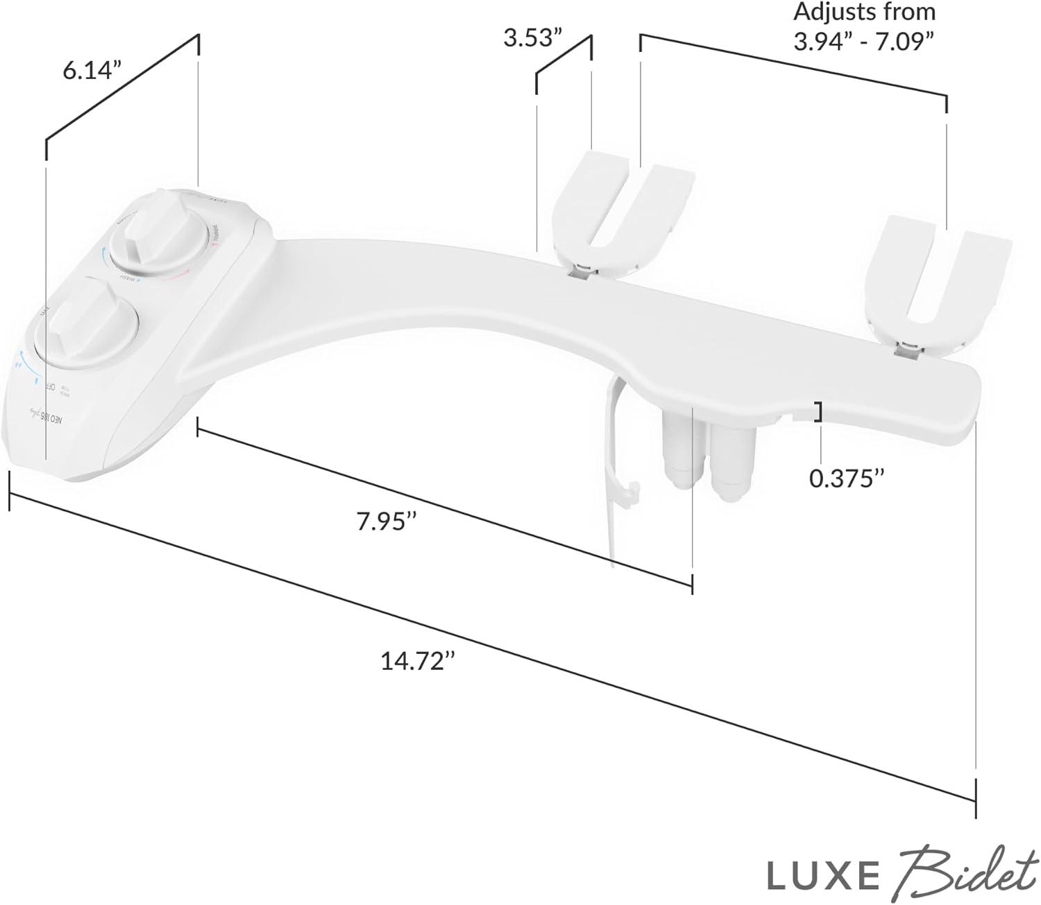 LUXE Bidet NEO 185 Plus Bidet Attachment