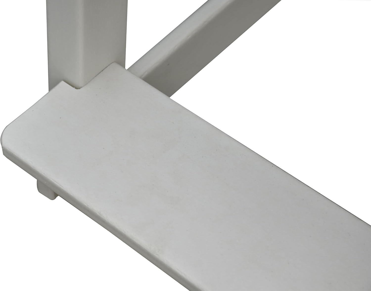 Outdoor Tall Adirondack Chair, Patio Bar Stool Chair with High Back, 400lbs, Widened Arms, All-Weather Balcony Chair for Backyard, Garden, Yard (1 PC)