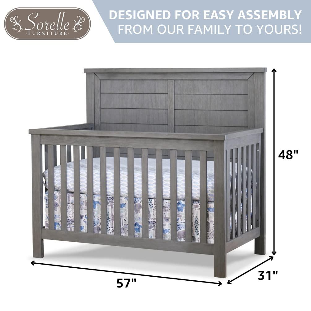 Sorelle Westley Crib - Cream/Chocolate