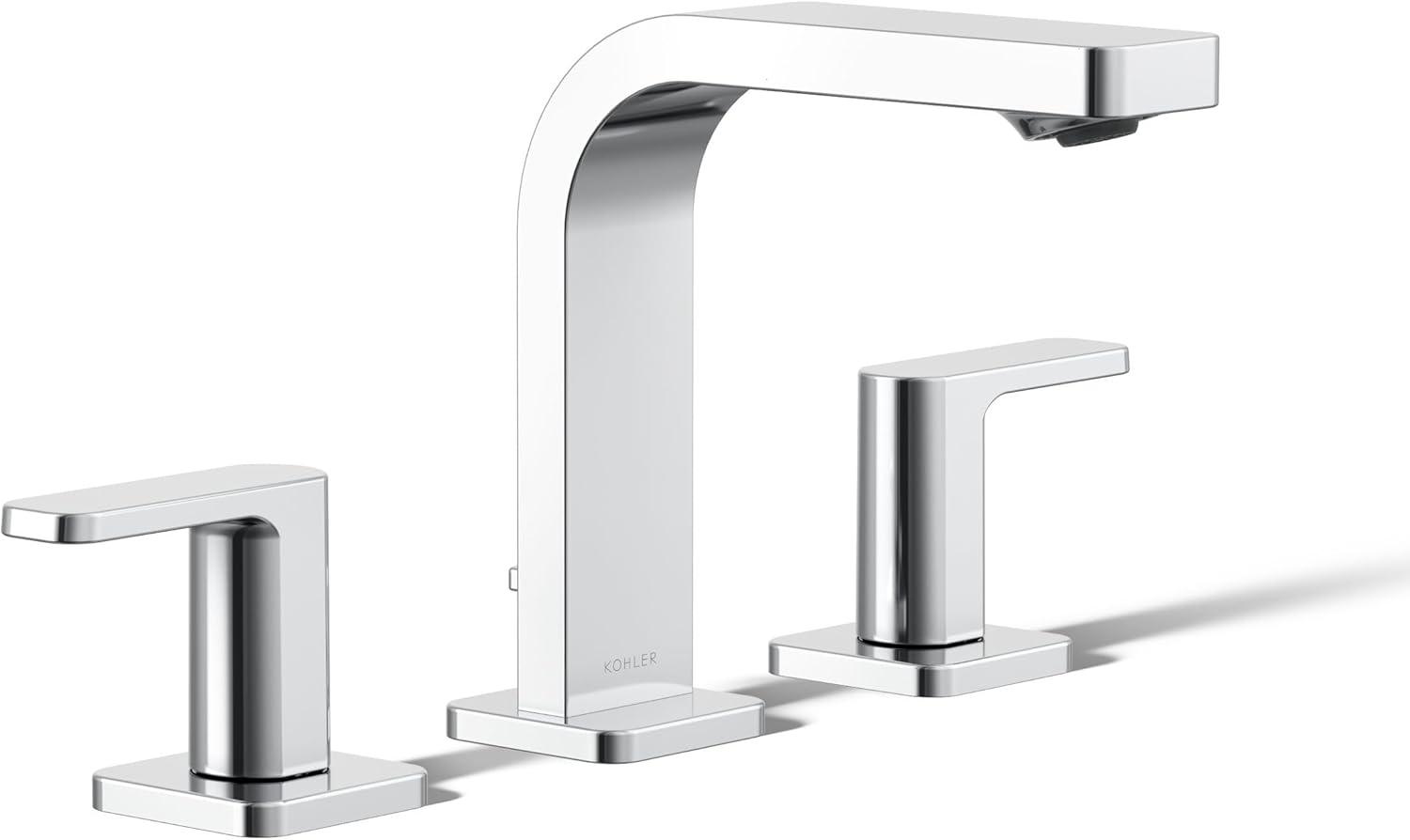 Parallel™Widespread Bathroom Faucet, 3-Hole Two Lever Handle Bathroom Sink Faucet, 1.2 GPM