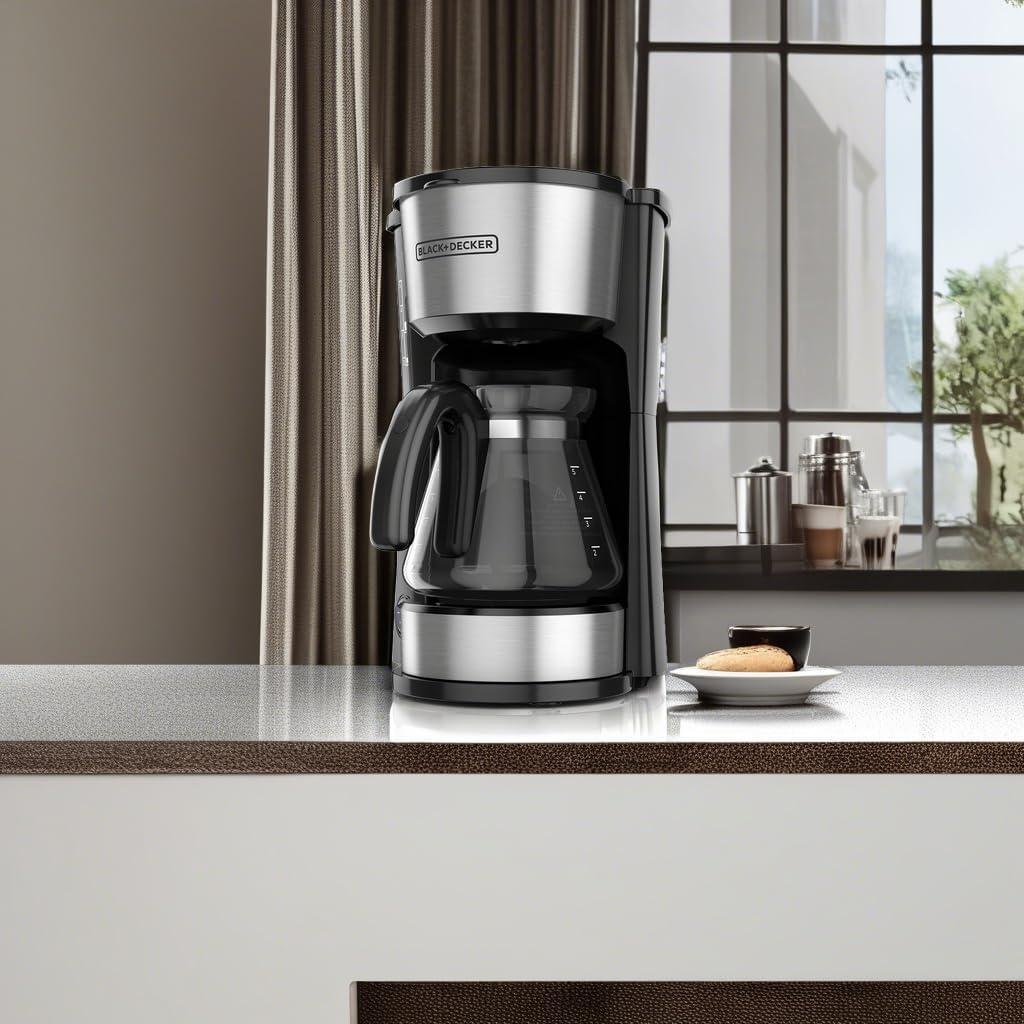 Black + Decker 5-Cup 4-in-1 Station Coffee Maker