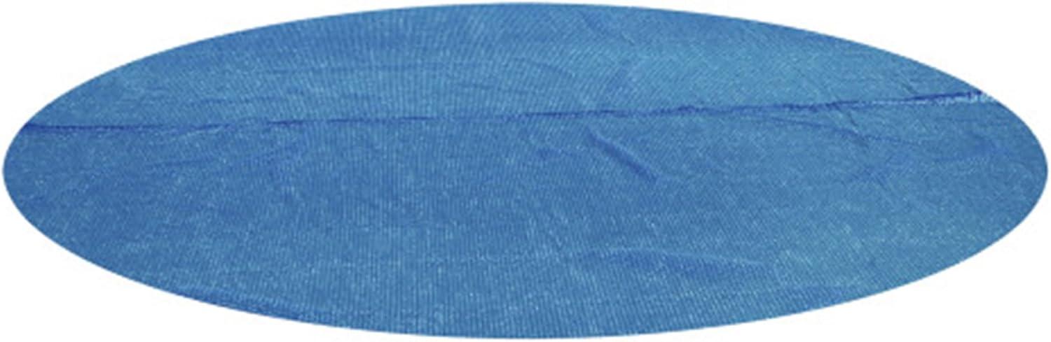 Bestway Flowclear 15 Feet Round Above Ground Solar Pool Cover Only for Pool Water Maintenance of Swimming Pools 16 Feet in Diameter, Blue