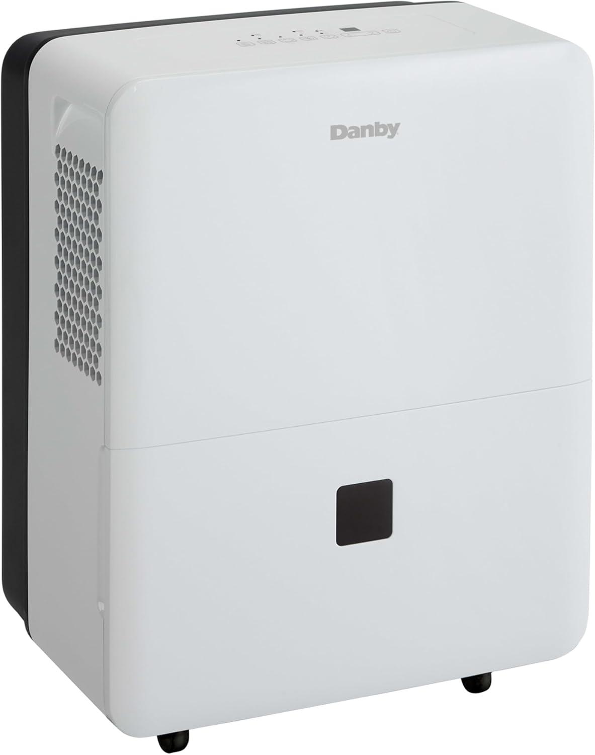 Danby 22 Pint Dehumidifier with Smart Dehumidify in White DDR020BJ2WDB