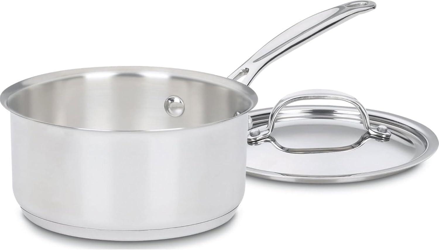 Cuisinart Cuisinart Chef's Classic Stainless Steel 1.5 Quart Saucepan with Lid