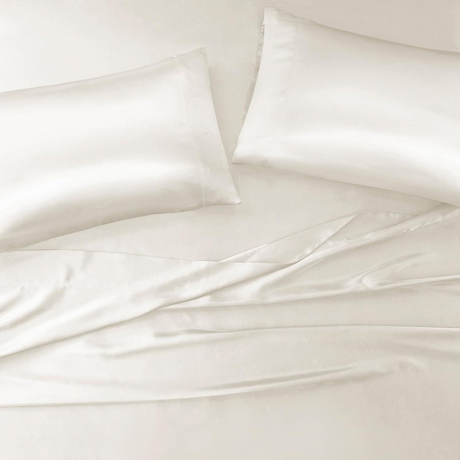Madison Park Essentials Satin Luxury 2PC Pillowcases (Set of 2)