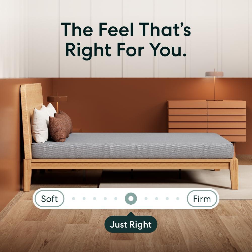 Siena 6" Queen Foam Mattress - Medium Firm - 180 Night Trial - Premium Pressure-Relieving Layers - 10 Year Warranty - Mattress in a Box - CertiPUR-US Certified