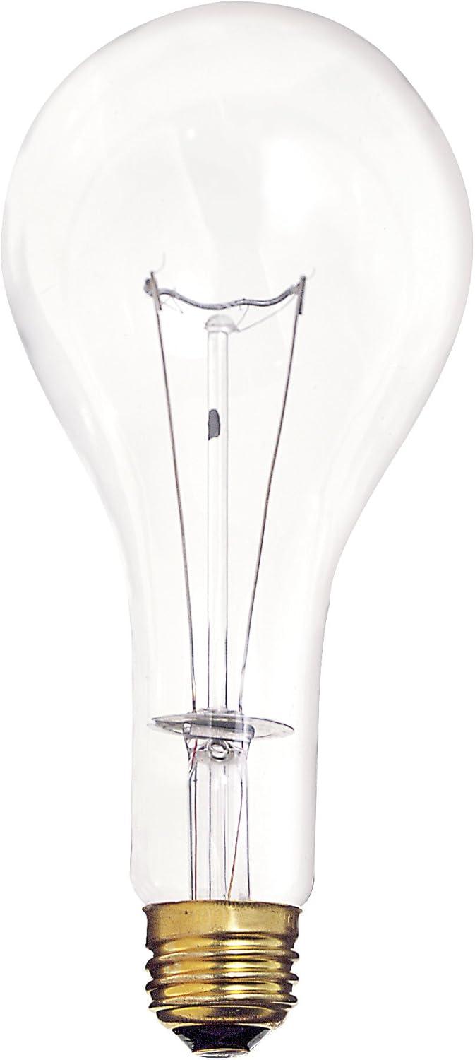 Satco 300 W PS25 A-Line Incandescent Bulb E26 (Medium) Warm White 1 pk