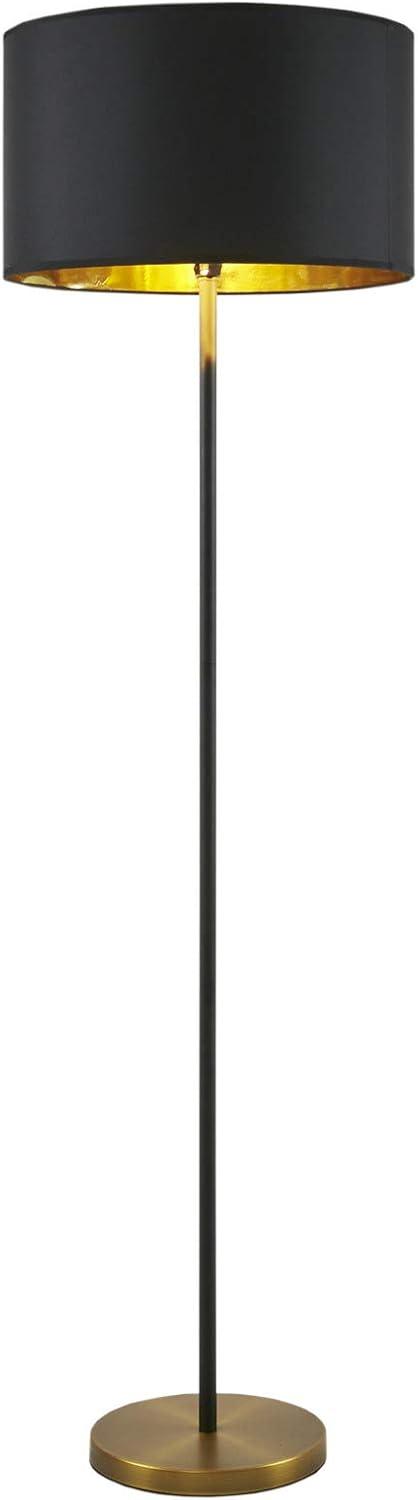 Martha Stewart Hunts Black Metal Floor Lamp