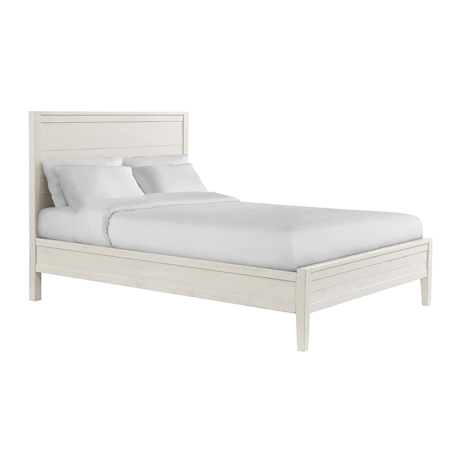 Arden Platform Queen Bed Frame, 6 Drawers, Ample Storage, Sleek Design, Durable Wood, Modern/Rustic/Traditional/Boho Style, 56 in. W x 18 in. D x 36 in. H, panel furniture