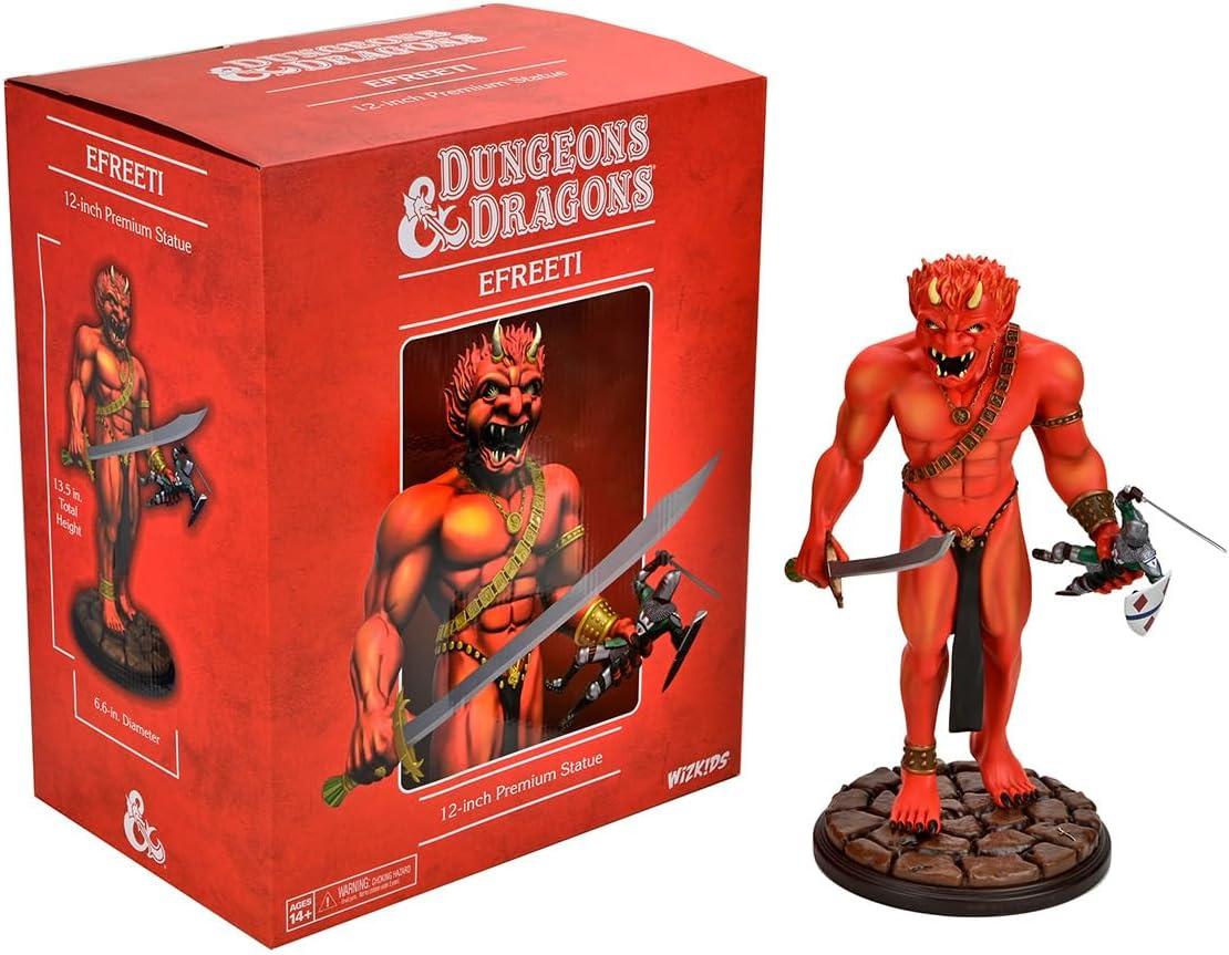 D&D: Efreeti Premium Statue - Painted Figure, Dungeons & Dragons