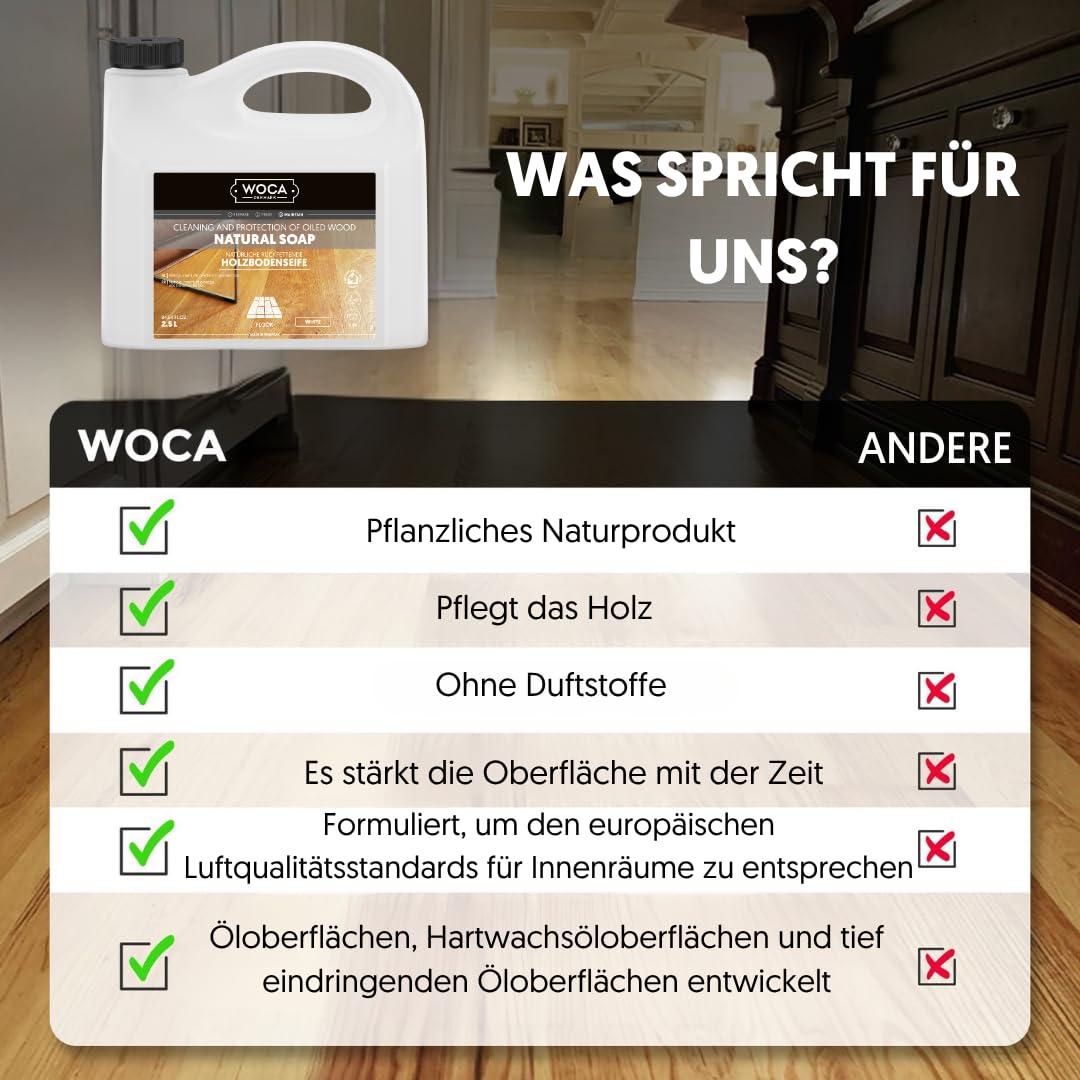 WOCA Natural Soap Wood Floor Cleaner concentrate
