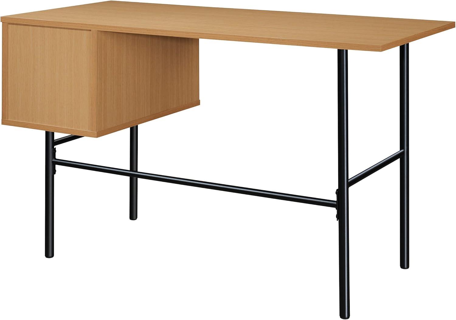 OSP Designs Metal Base Writing Desk
