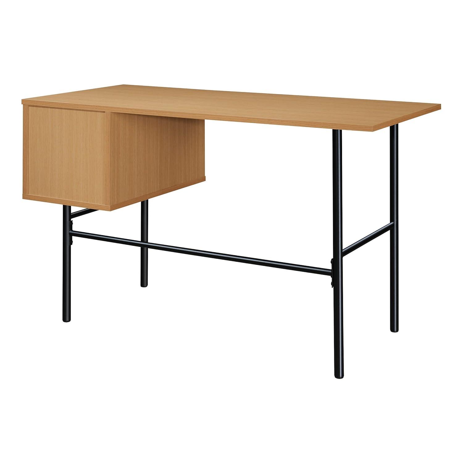OSP Designs Metal Base Writing Desk