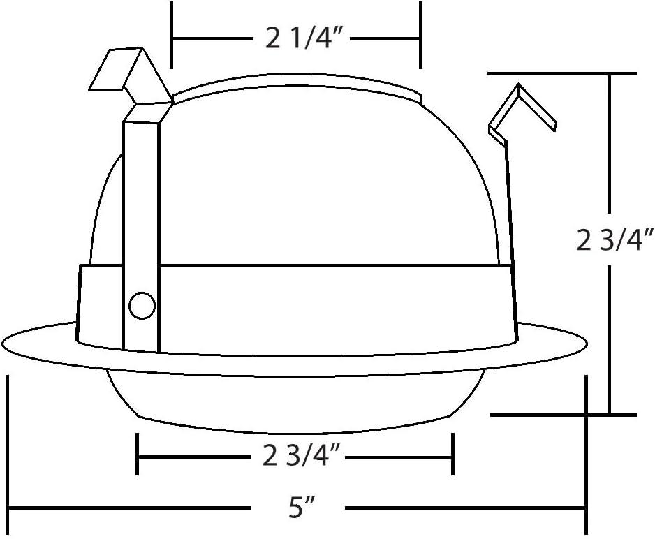 4'' Adjustable Recessed Trim