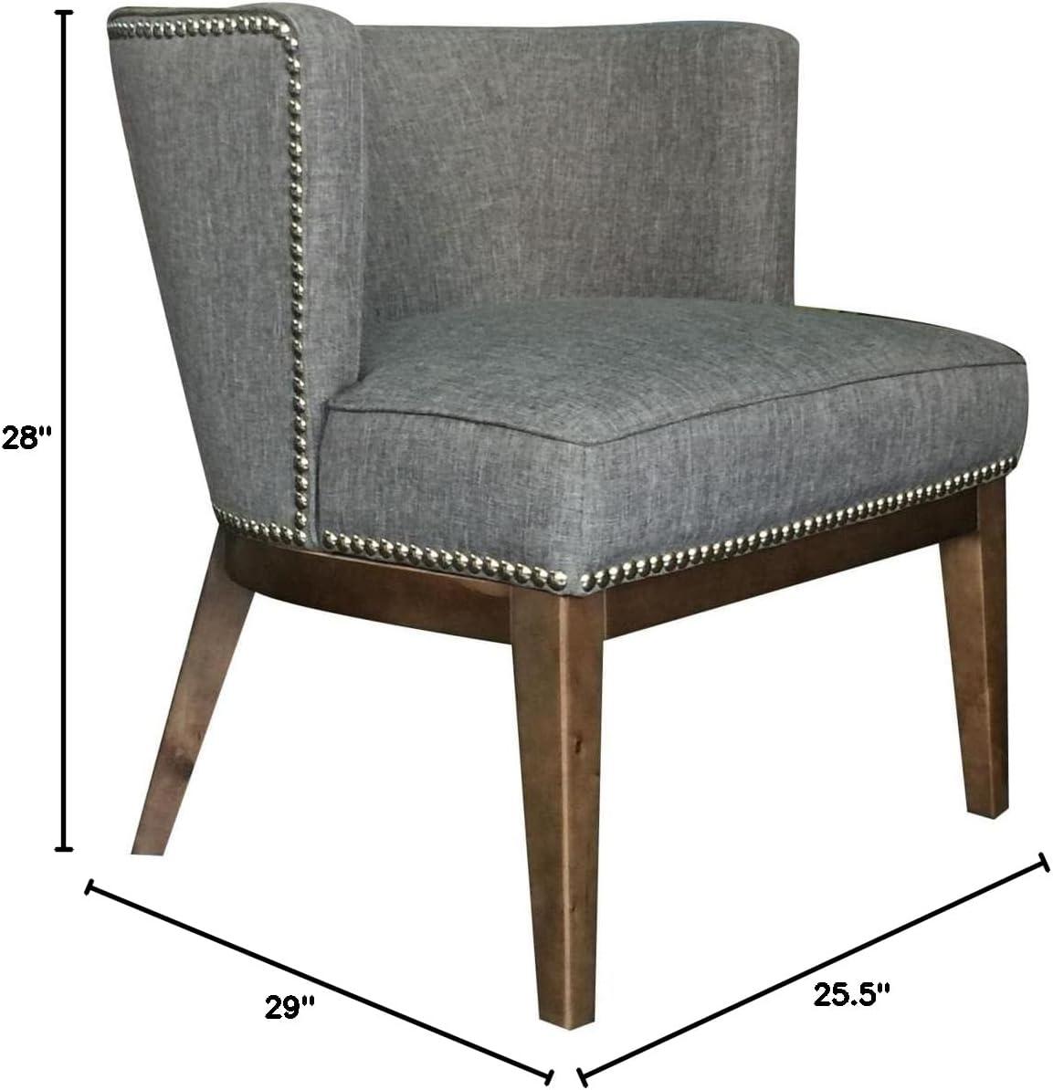 Ava Accent Chair Gray - Boss Office Products