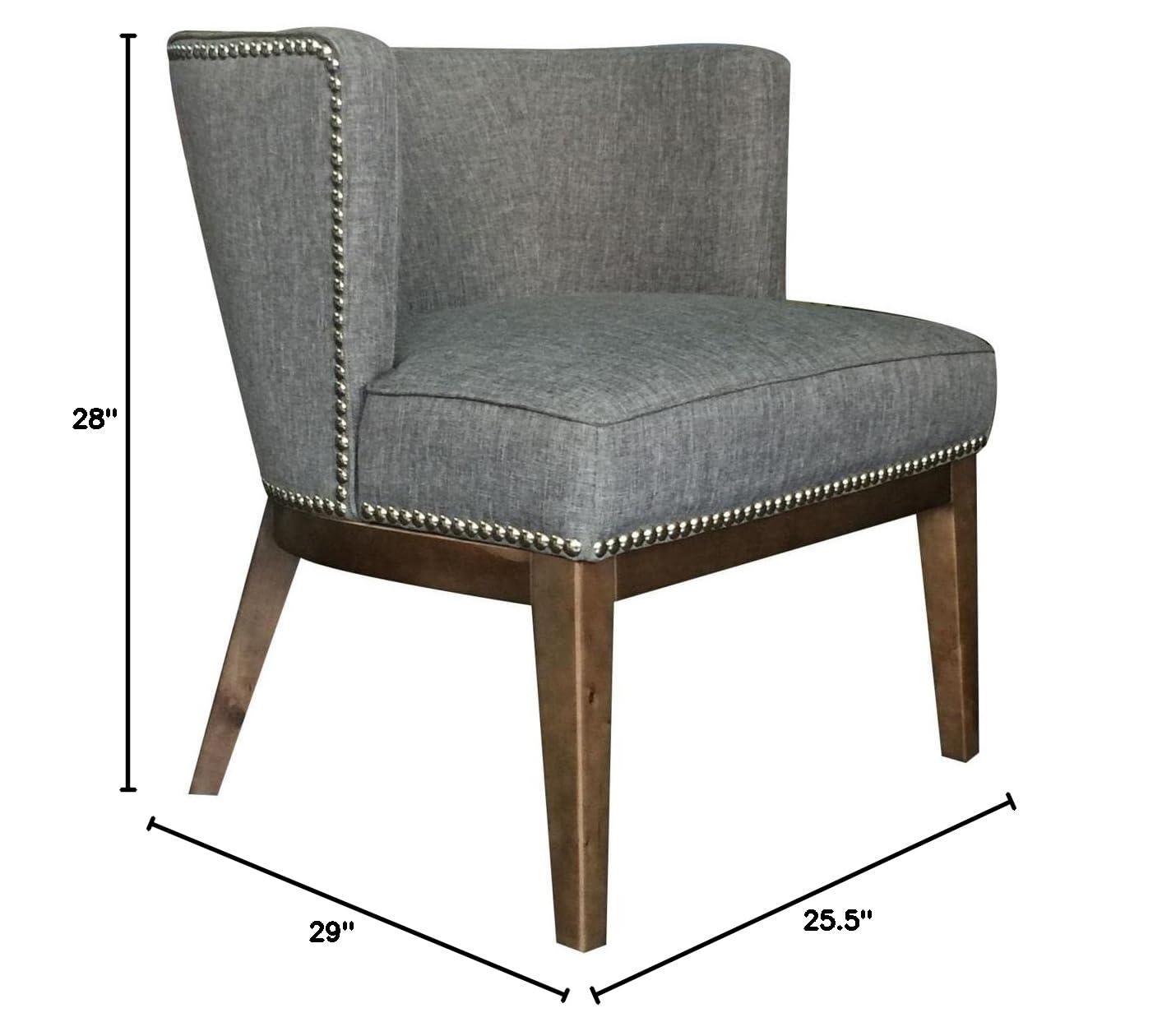 Ava Accent Chair Gray - Boss Office Products