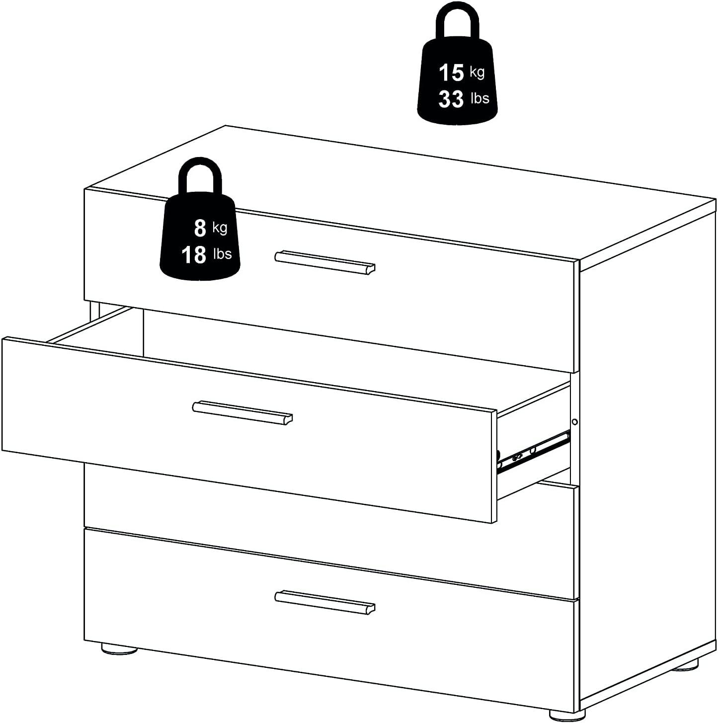 Jantz 4 Drawer 31.57'' W Dresser