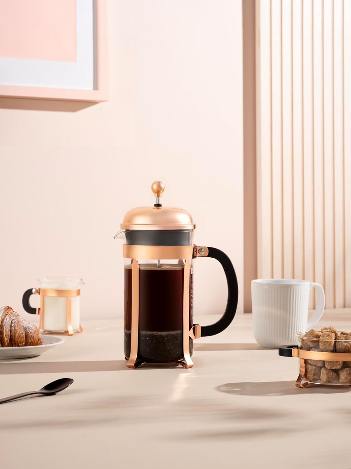 Bodum 11652-18 Bodum Chambord French Press Coffee Maker with Borosilicate Glass Beaker