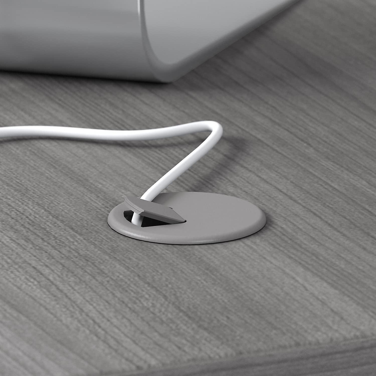 Studio C Executive Office Desk with Mobile File Cabinet