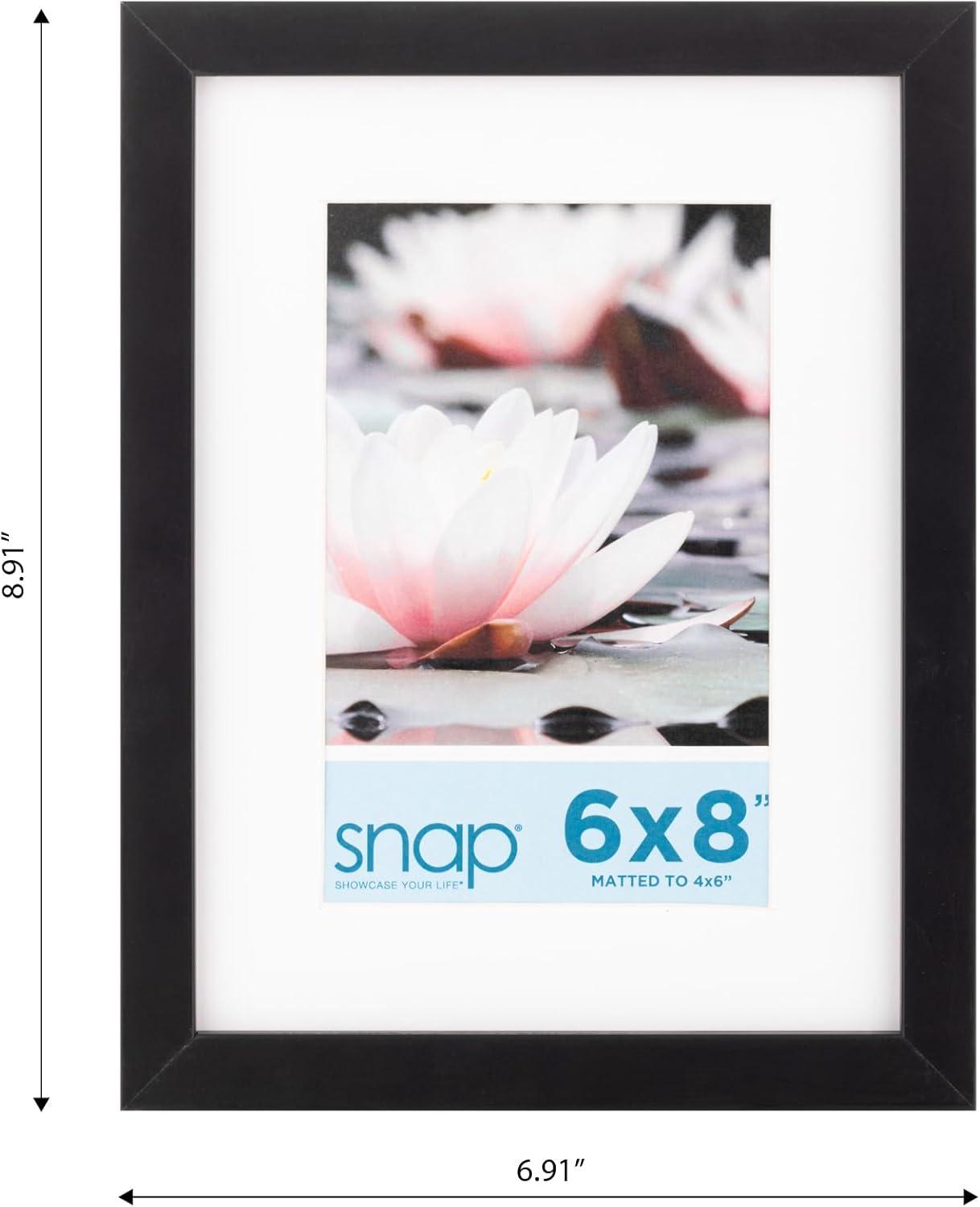 SNAP Wall Picture Frame with Single Mat Picture