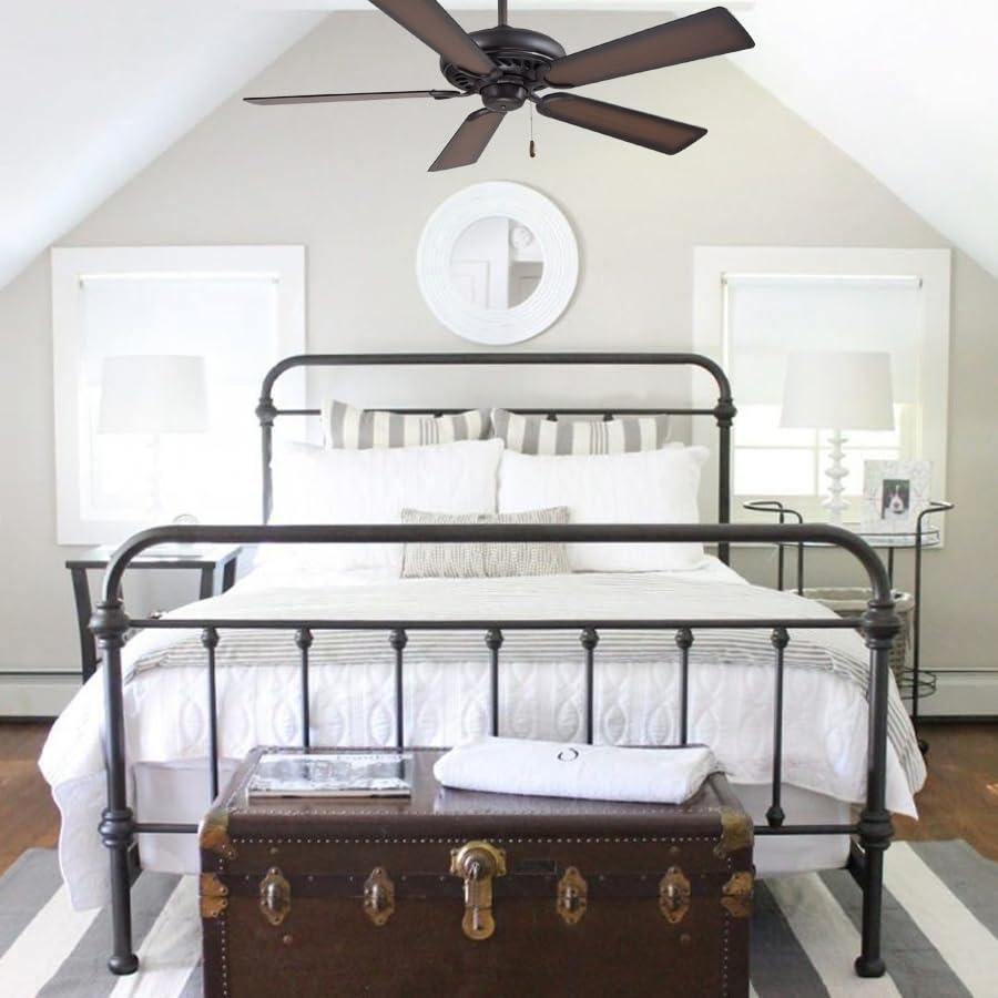Minka Aire 52" Supra 5 - Blade Standard Ceiling Fan with Pull Chain