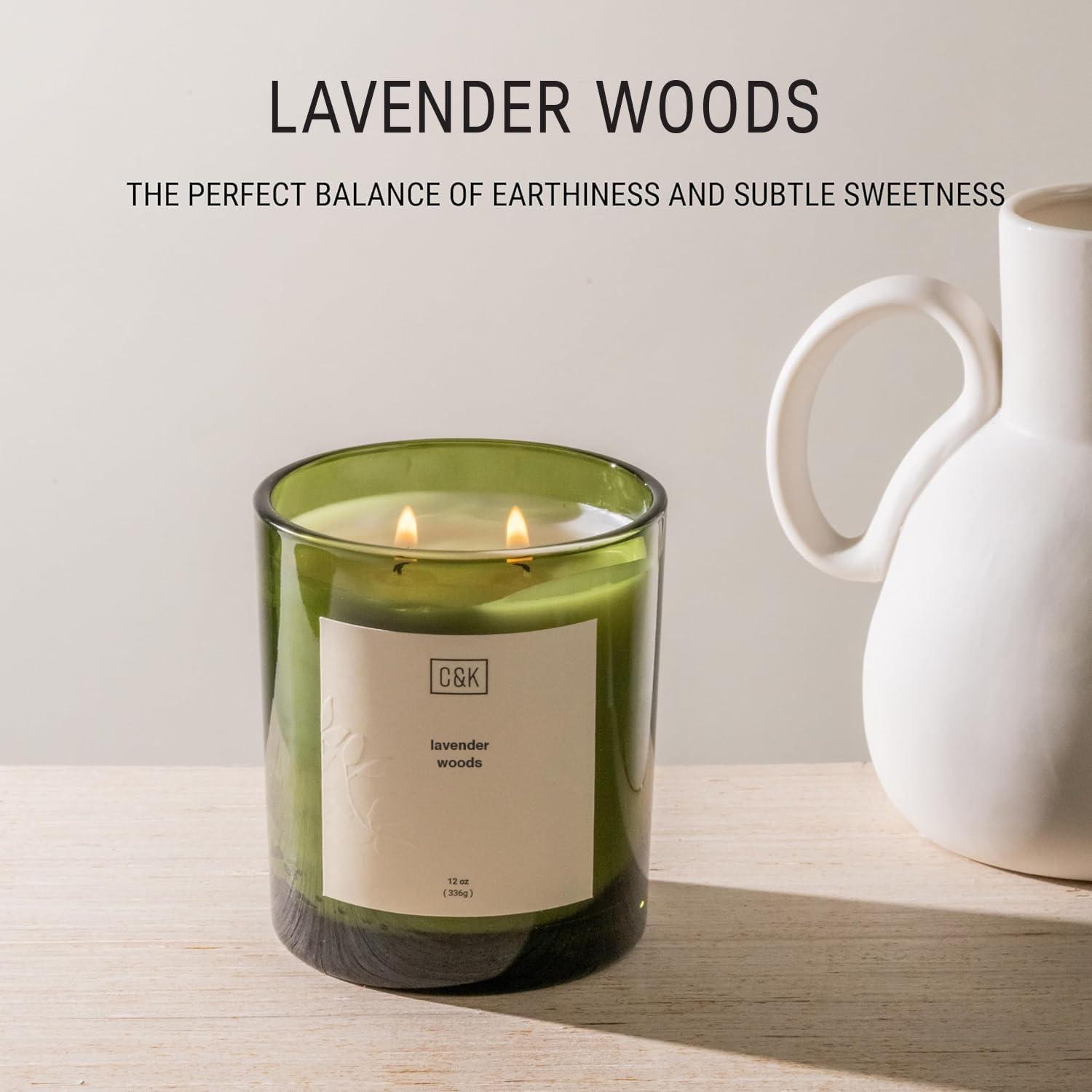 Craft & Kin Premium Soy Candle Lavender Woods