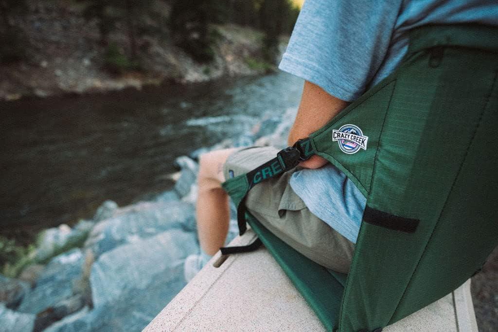 Crazy Creek Original Chair, Versatile and Water Proof, Camo