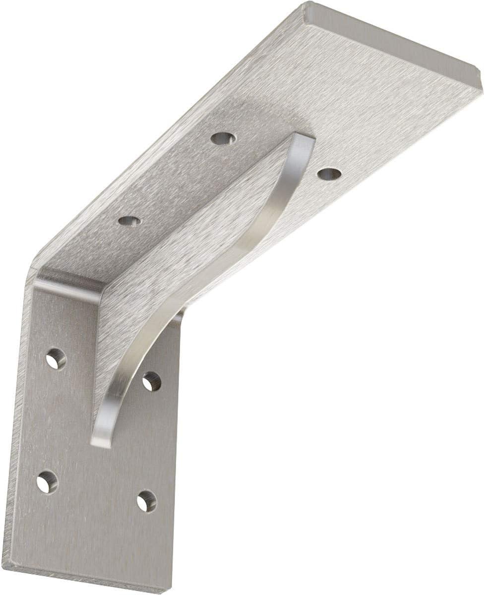 Stainless Steel 6" Industrial Countertop Bracket