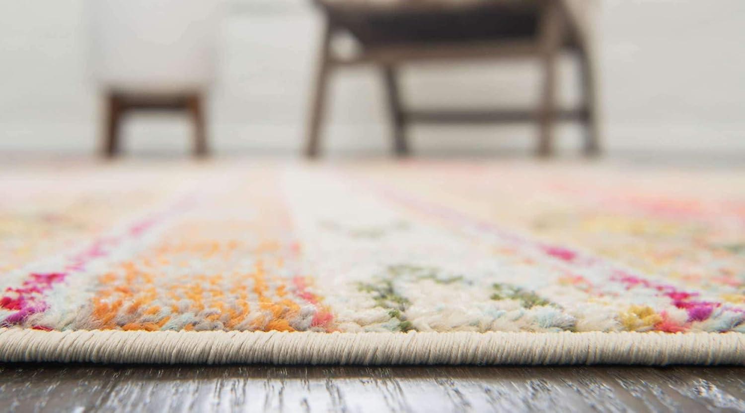 Unique Loom 4' 1 x 6' 1 Multi Sedona Yosemite Area Rug