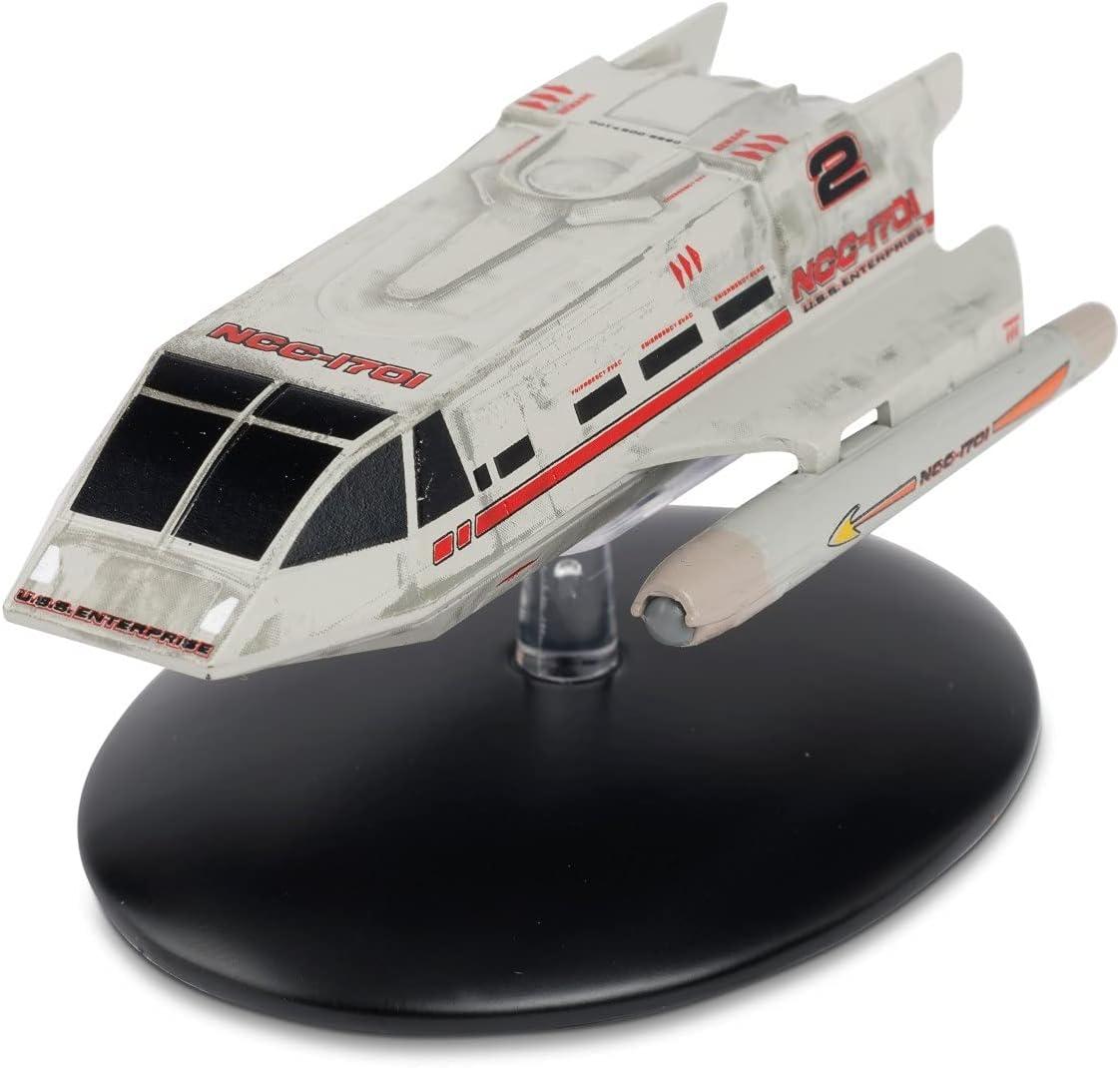 Eaglemoss Collections Star Trek Shuttlecraft Replica Set 4 | Passenger, Warrant, Short-Range, Medical | UK Version