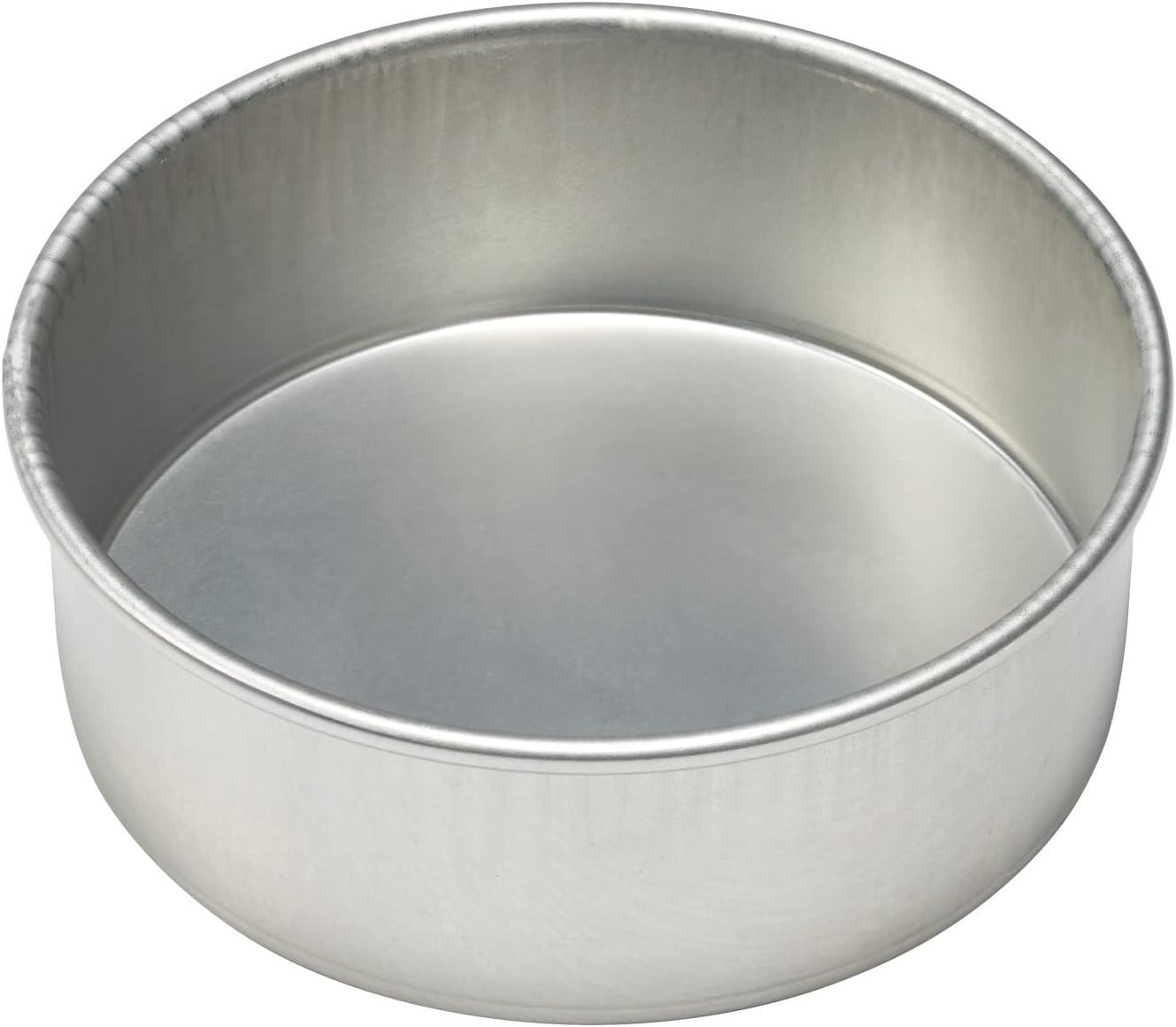 8-Inch Round Anodized Aluminum Cake Pan